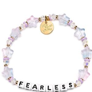 Little Words Project Fearless Pastel Star Bracelet